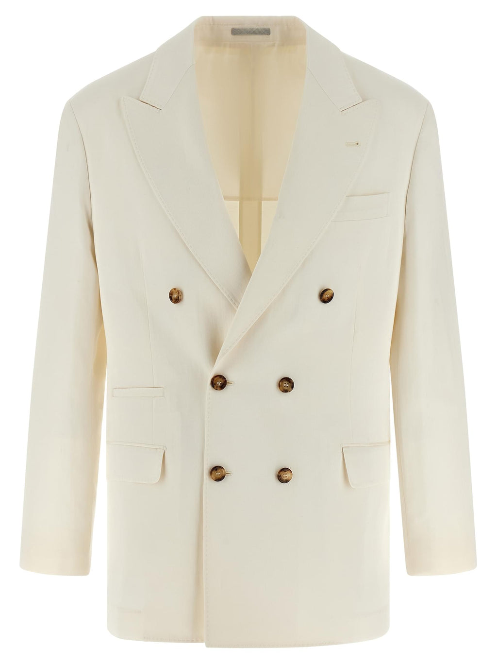 Brunello Cucinelli Men Linen Silk Blazer