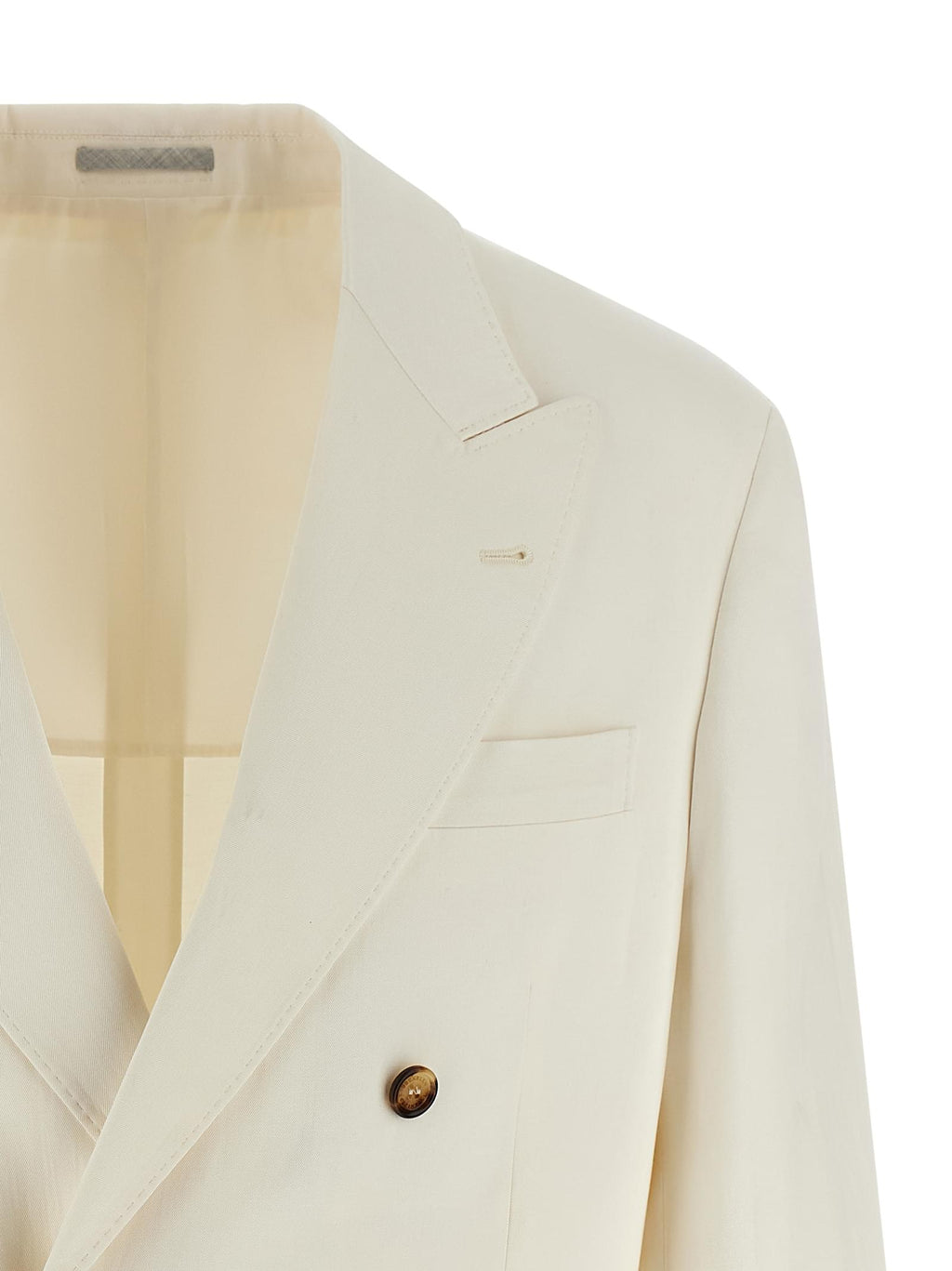 Brunello Cucinelli Men Linen Silk Blazer