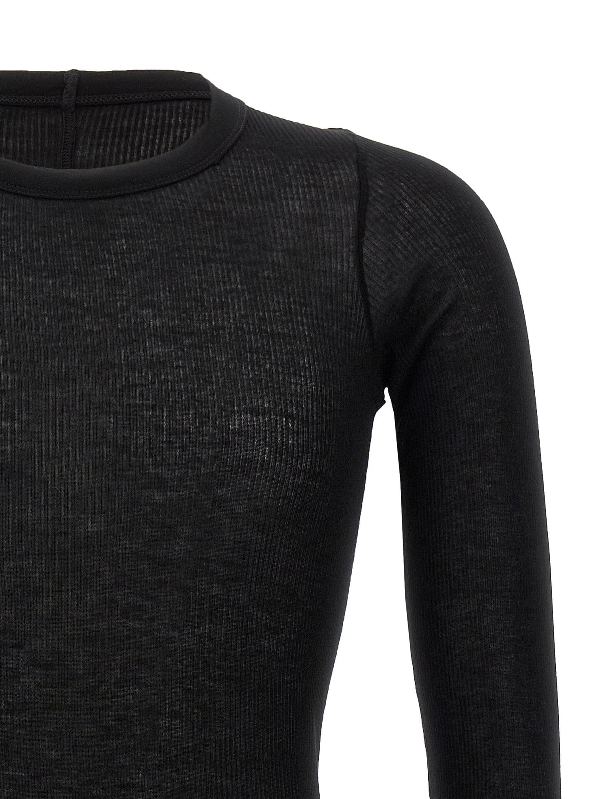 Rick Owens Men 'Rib Ls T' T-Shirt