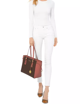 Michael Michael Kors Signature Voyager Multi Function Top Zip Tote