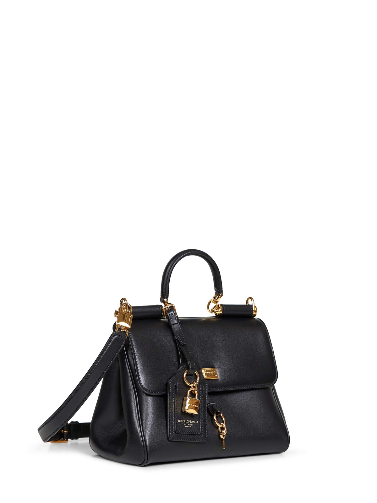 Dolce & Gabbana Women Black My Sicily Small Handbag