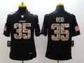 Men's San Francisco 49ers Eric Reid #35 Black Game Player jersey