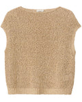 Lafayette 148 New York Open Stitch Bateau Neck Silk-Blend Sweater