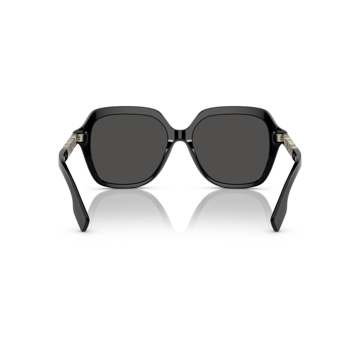 Oversized Square Frame Sunglasses With Metallic Logo Detail