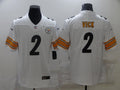 Men's Pittsburgh Steelers Michael Vick #2 White Game jersey