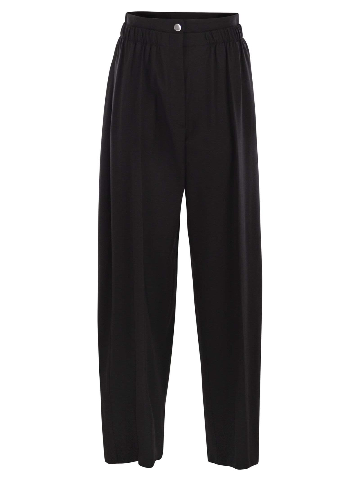 Sportmax Women Quito - Wide-Leg Trousers In Stretch Wool