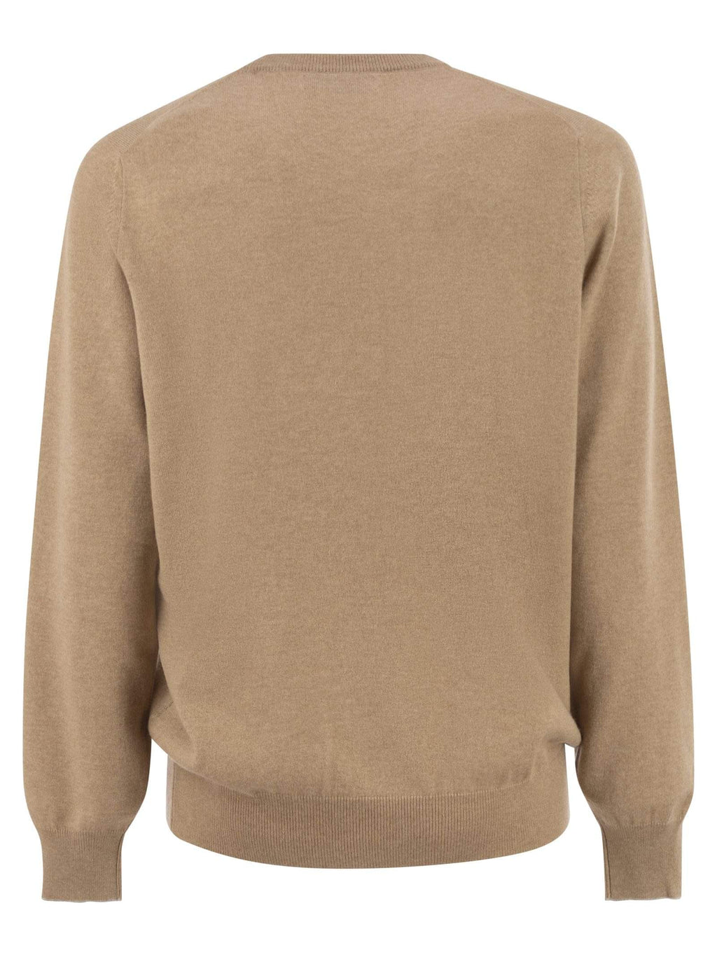 Brunello Cucinelli Men Pure Cashmere Crew-Neck Sweater