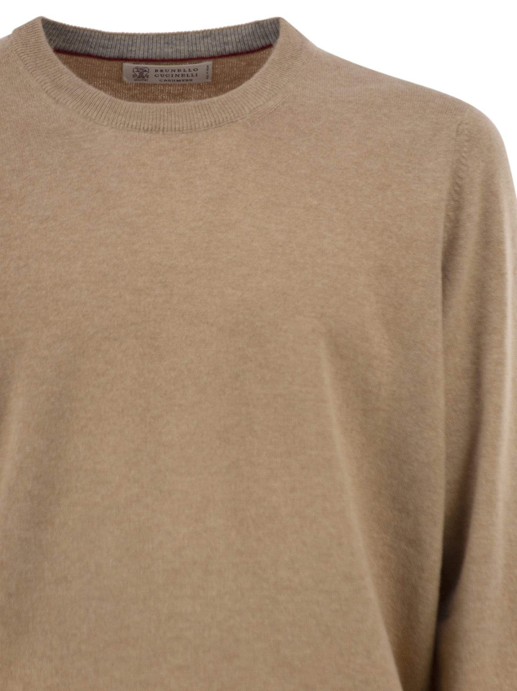Brunello Cucinelli Men Pure Cashmere Crew-Neck Sweater