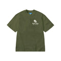 Men's Thank You Needlepoint T-Shirt In Sea Kelp