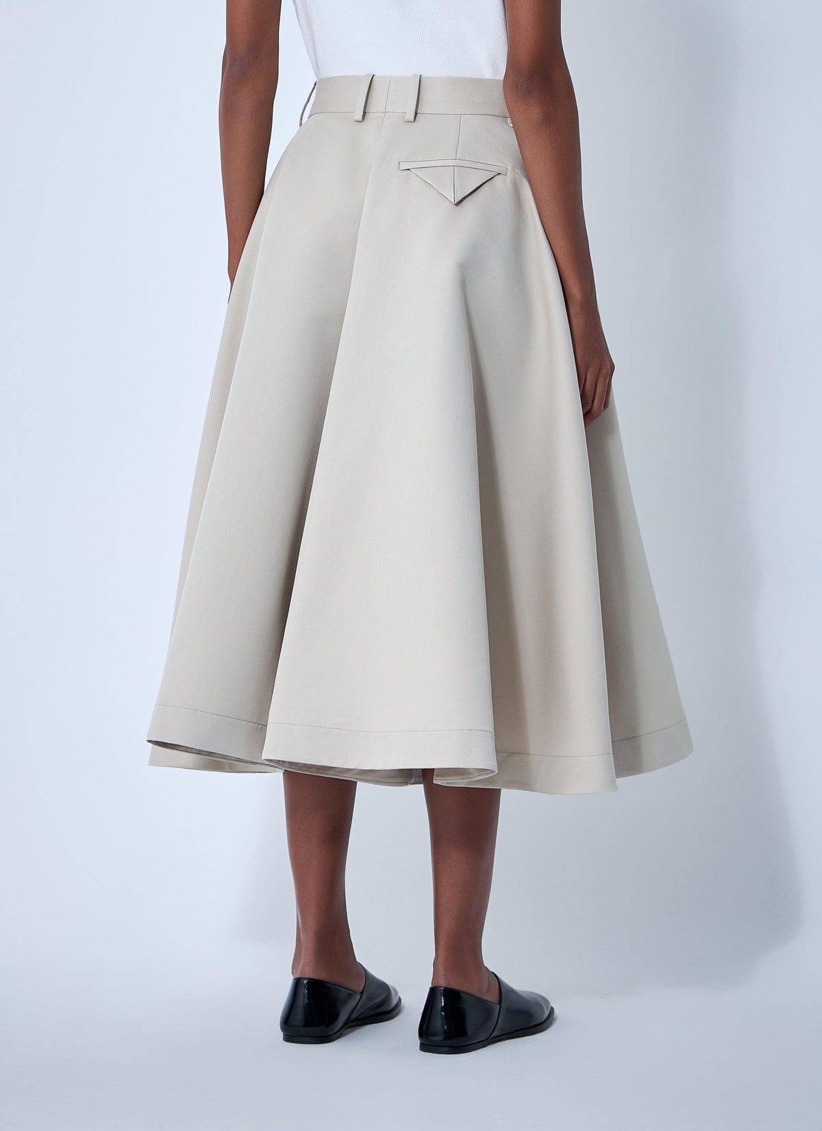 Bottega Veneta Women Silk-And-Cotton-Twill Culotte