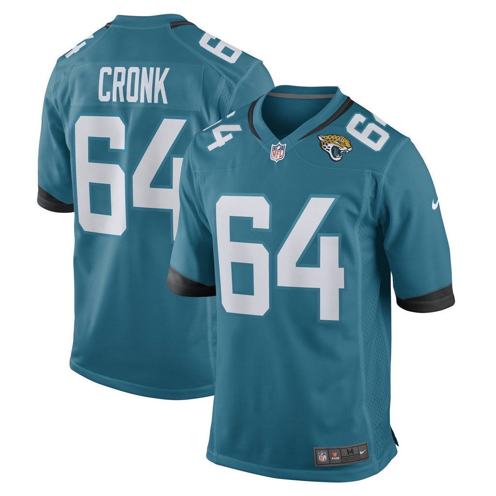 Coy Cronk Jacksonville Jaguars Nike Game   Jersey - Teal