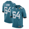 Coy Cronk Jacksonville Jaguars Nike Game   Jersey - Teal