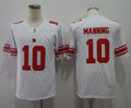 Men's New York Giants Eli Manning #10 White Game Player jersey