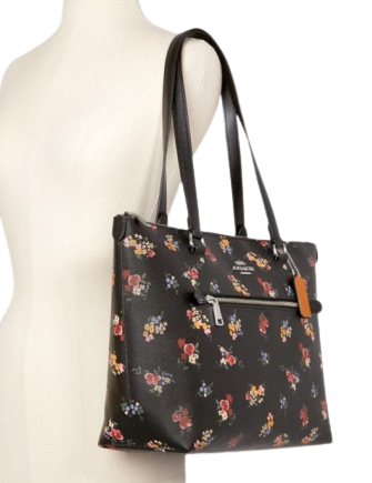 Coach Gallery Tote With Wildflower Print