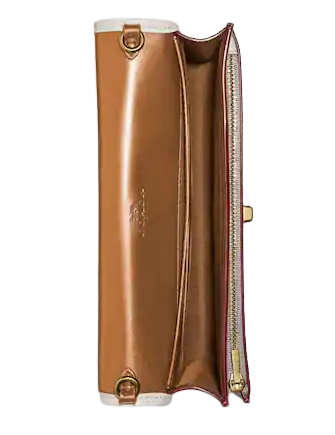 Coach Hayden Foldover Crossbody Clutch With Apple Print