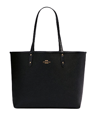 Coach Reversible City Tote in Signature Canvas With Party Mouse Print