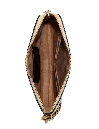 Coach X Jennifer Lopez Corner Zip Wristlet With Nyc Skyline