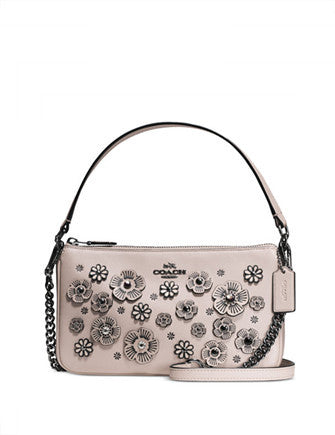 Coach Willow Floral Nolita Crossbody 24 in Glovetanned Leather