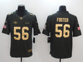 Men's San Francisco 49ers Ruben Foster #56 Black Game jersey