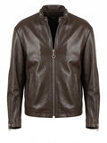 Gucci Men Bull Leather Jacket