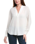 Vince Front Pleat Blouse