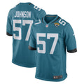 Caleb Johnson Jacksonville Jaguars Nike Game   Jersey - Teal