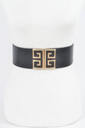 Metal Buckle Elastic Plus Size Belt