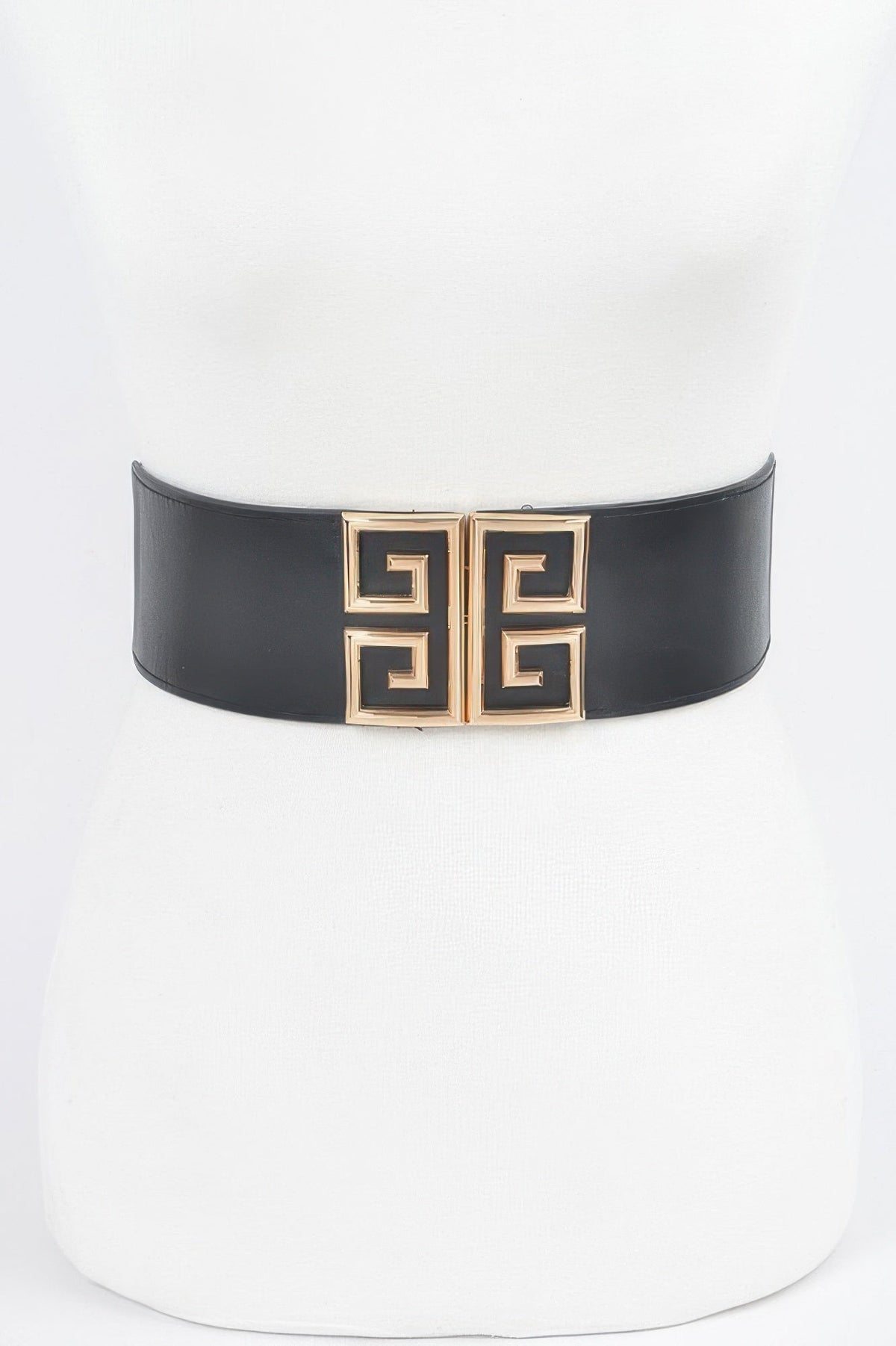 Metal Buckle Elastic Plus Size Belt