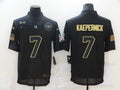 Men's San Francisco 49ers Colin Kaepernick #7 Black Game jersey