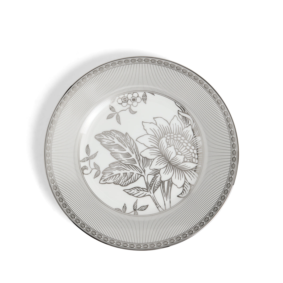 Silver Tonquin Plate 20.6cm 8.1in