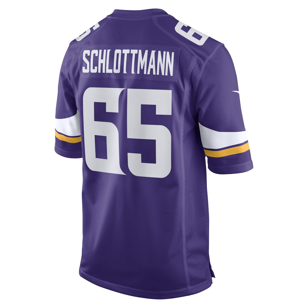 Austin Schlottmann Minnesota Vikings Nike Game   Jersey - Purple