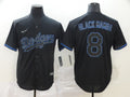 Men's Los Angeles Dodgers Kobe Bryant #8 Black Mamba Player jersey