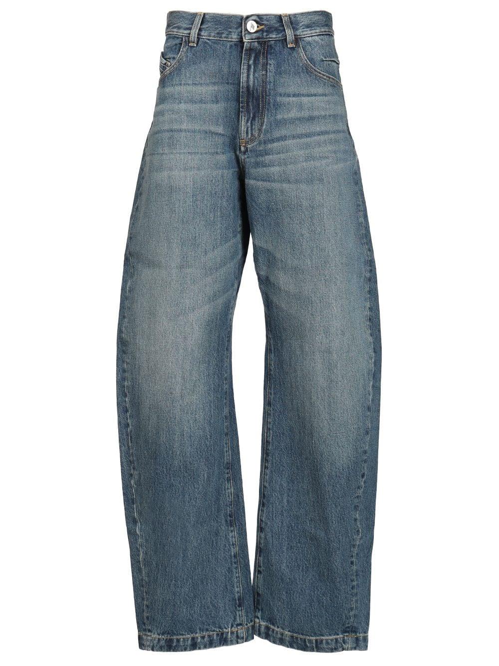 The Attico Women Denim Trousers