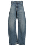The Attico Women Denim Trousers