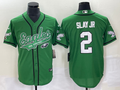Men's Philadelphia Eagles Darius Slay Jr. #2 Kelly Green Game jersey Joint Edition