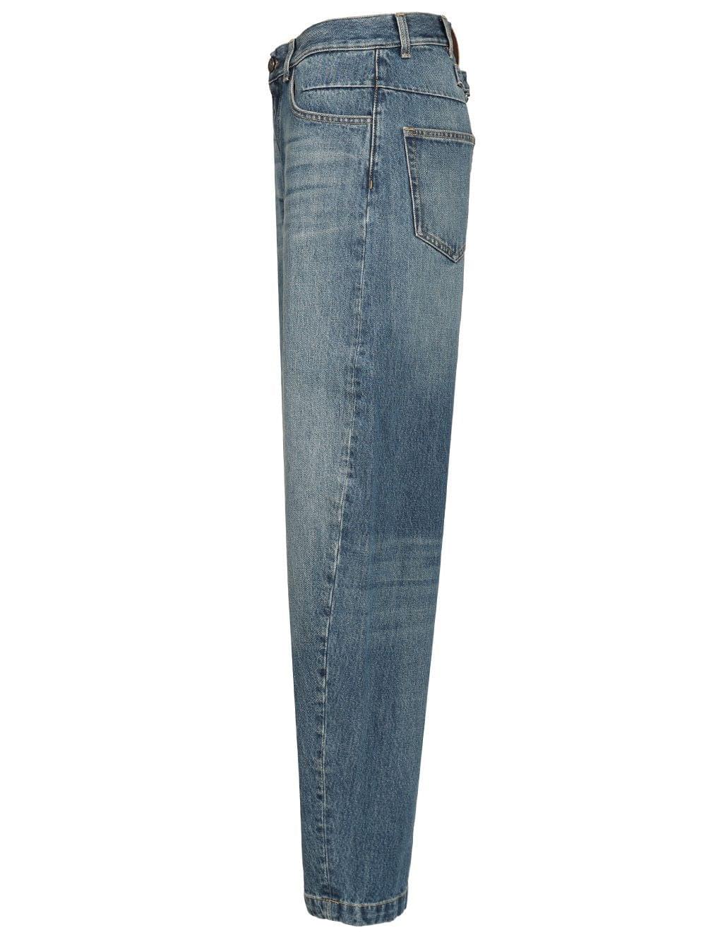The Attico Women Denim Trousers