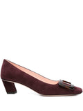 Roger Vivier Women Belle Vivier Turtle Leather Pumps