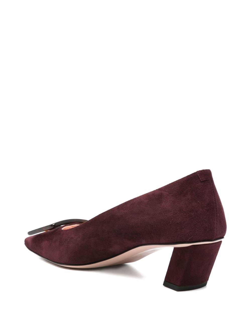 Roger Vivier Women Belle Vivier Turtle Leather Pumps