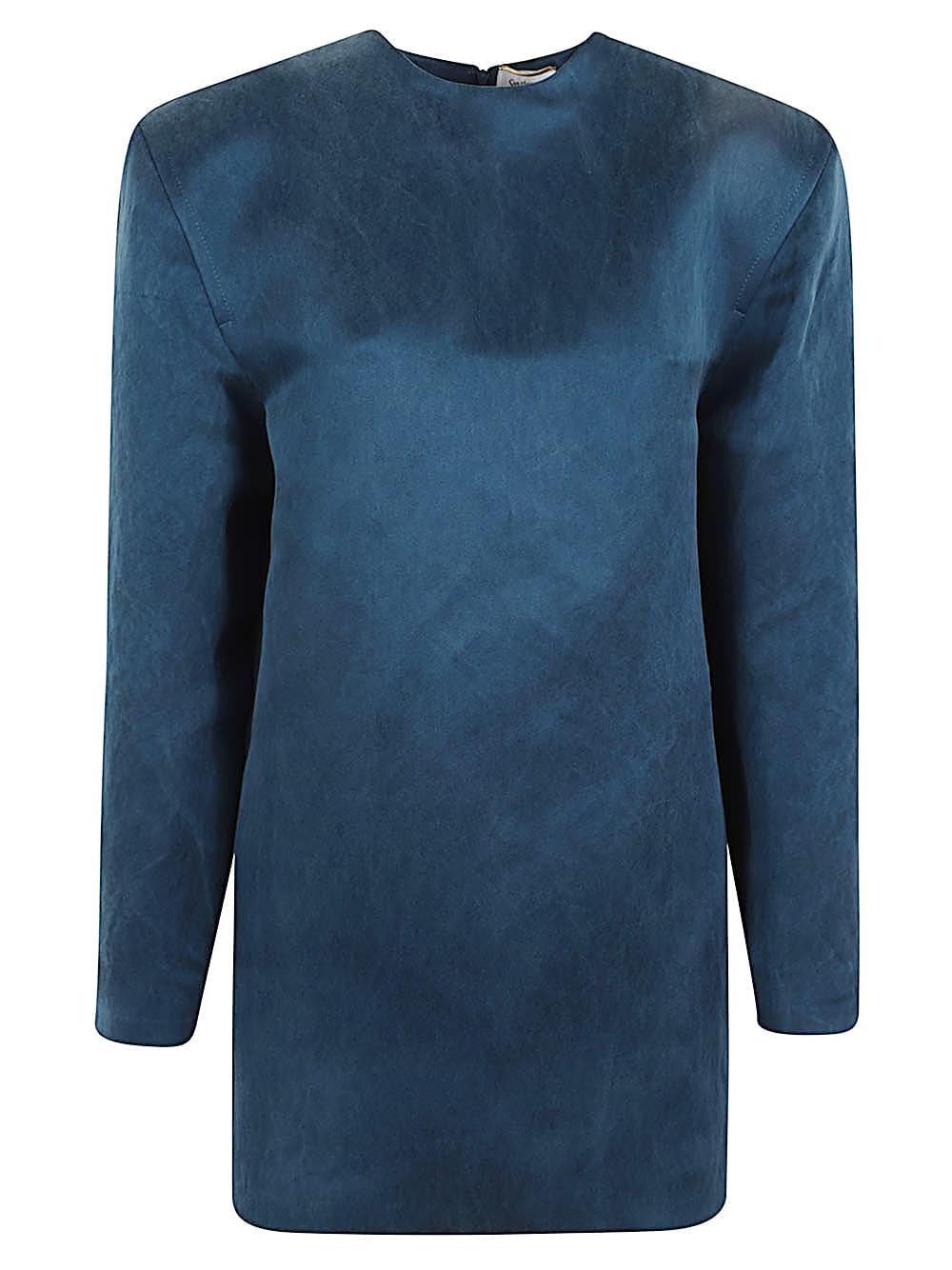 Saint Laurent Women Satin Silk Dress