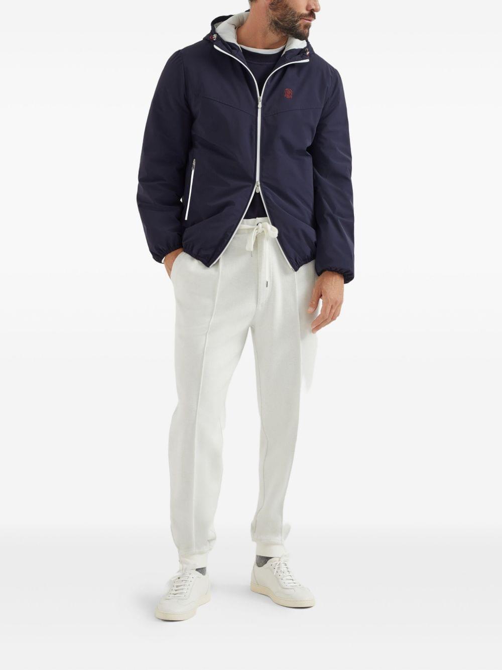 Brunello Cucinelli Men Water-Resistant Blouson Jacket