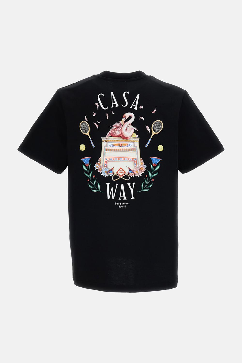 Casablanca Men Classic Printed T-Shirt