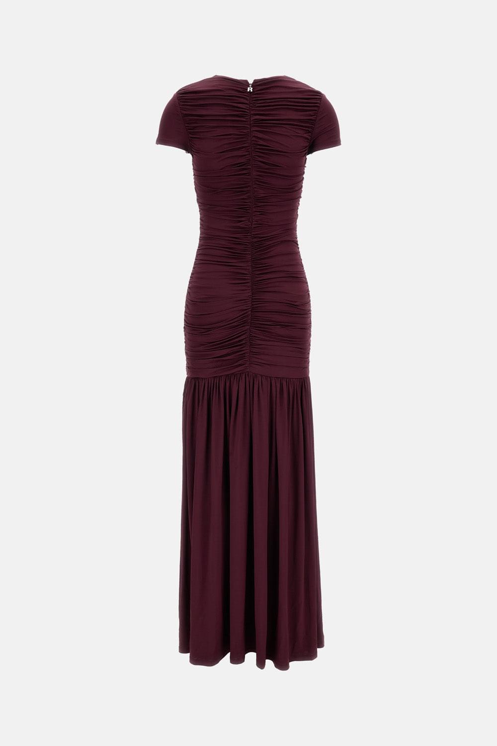 Rotate Women Gathered Maxi Dress