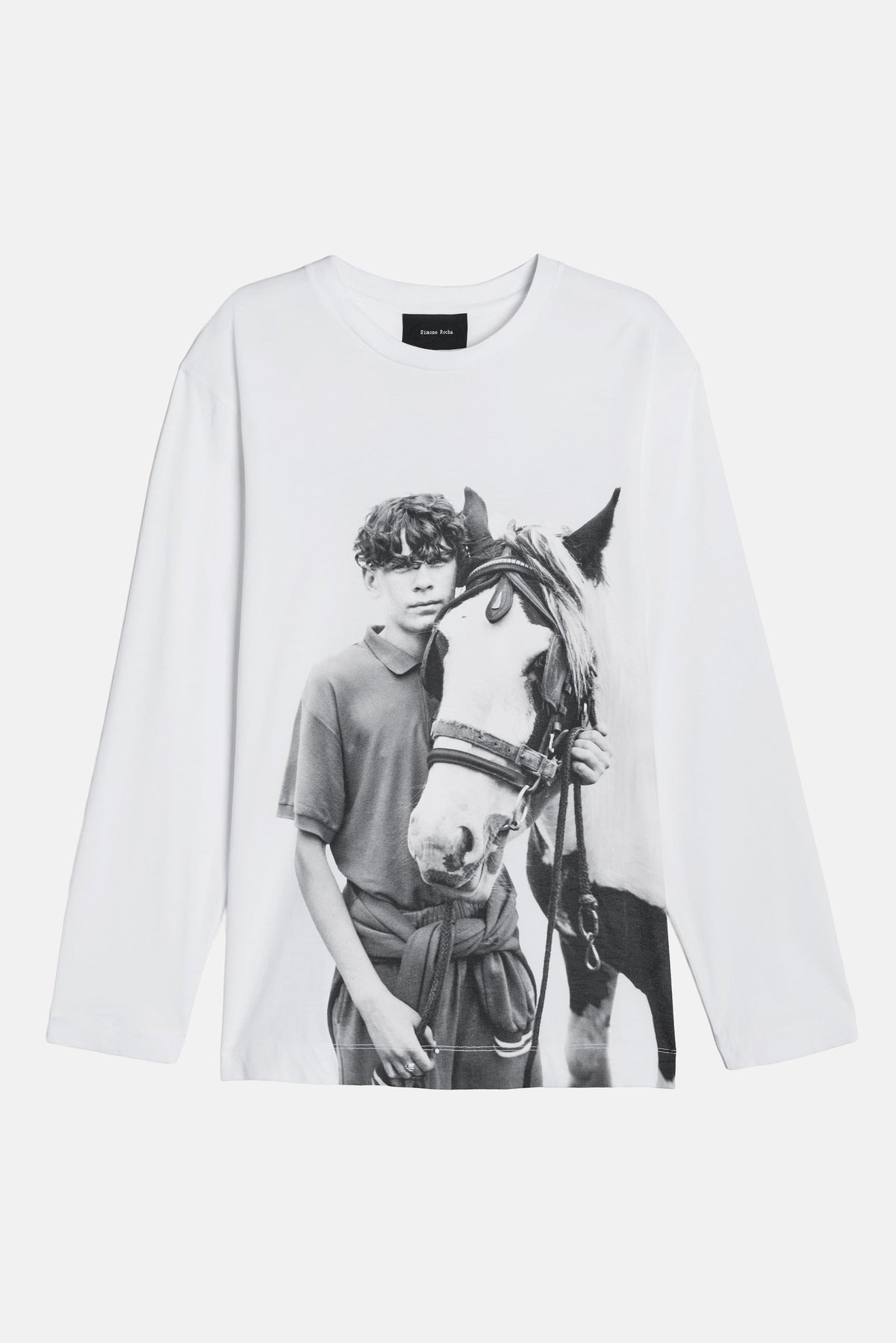 Simone Rocha Women Pony Kid Print T-Shirt