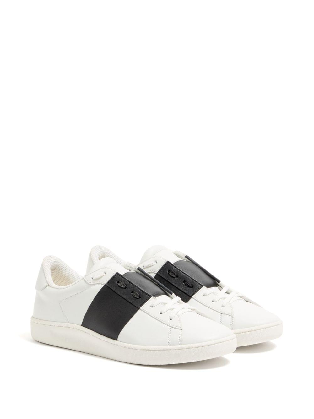 Valentino Garavani Men Open Royco Leather Sneakers