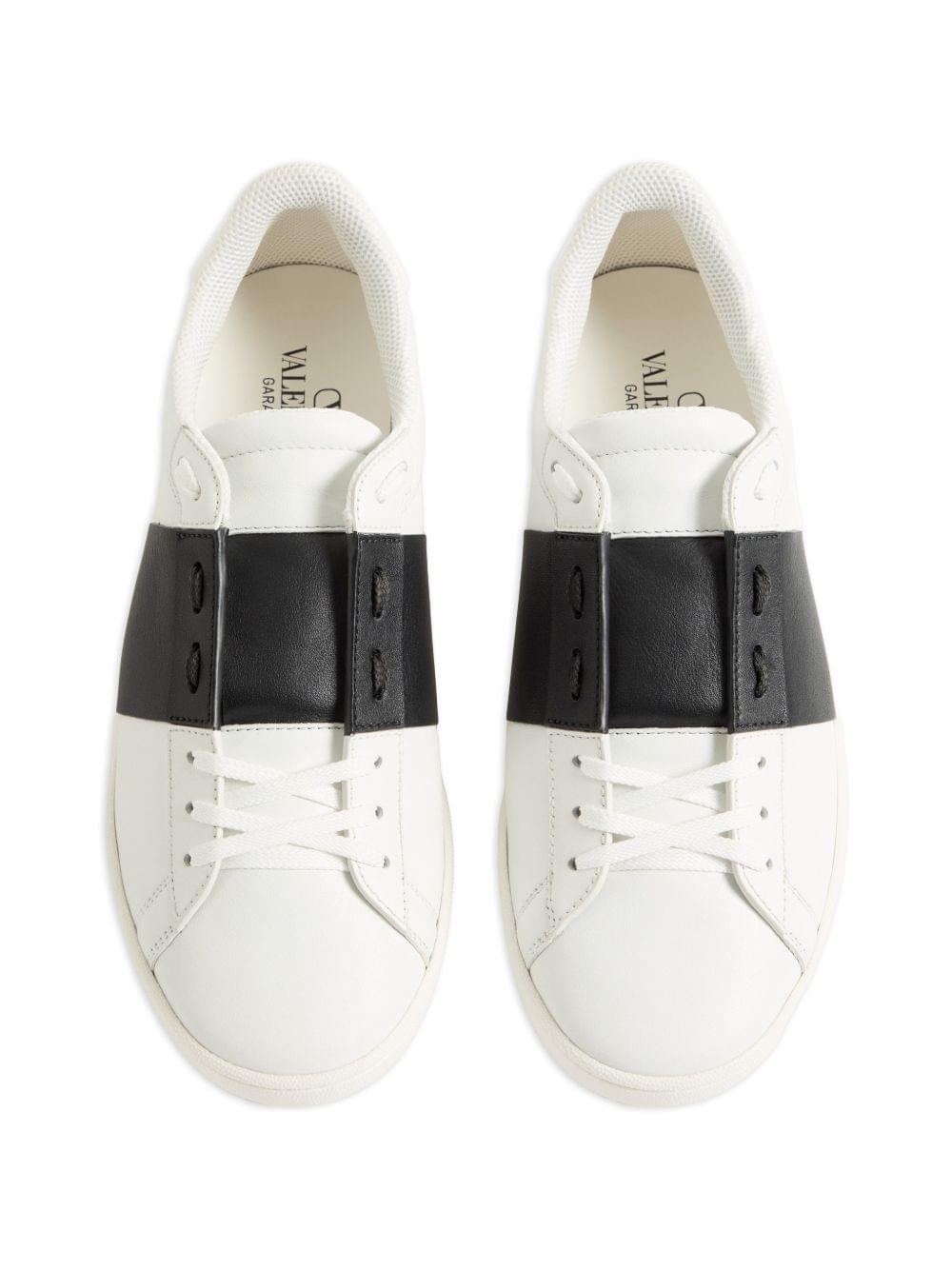 Valentino Garavani Men Open Royco Leather Sneakers