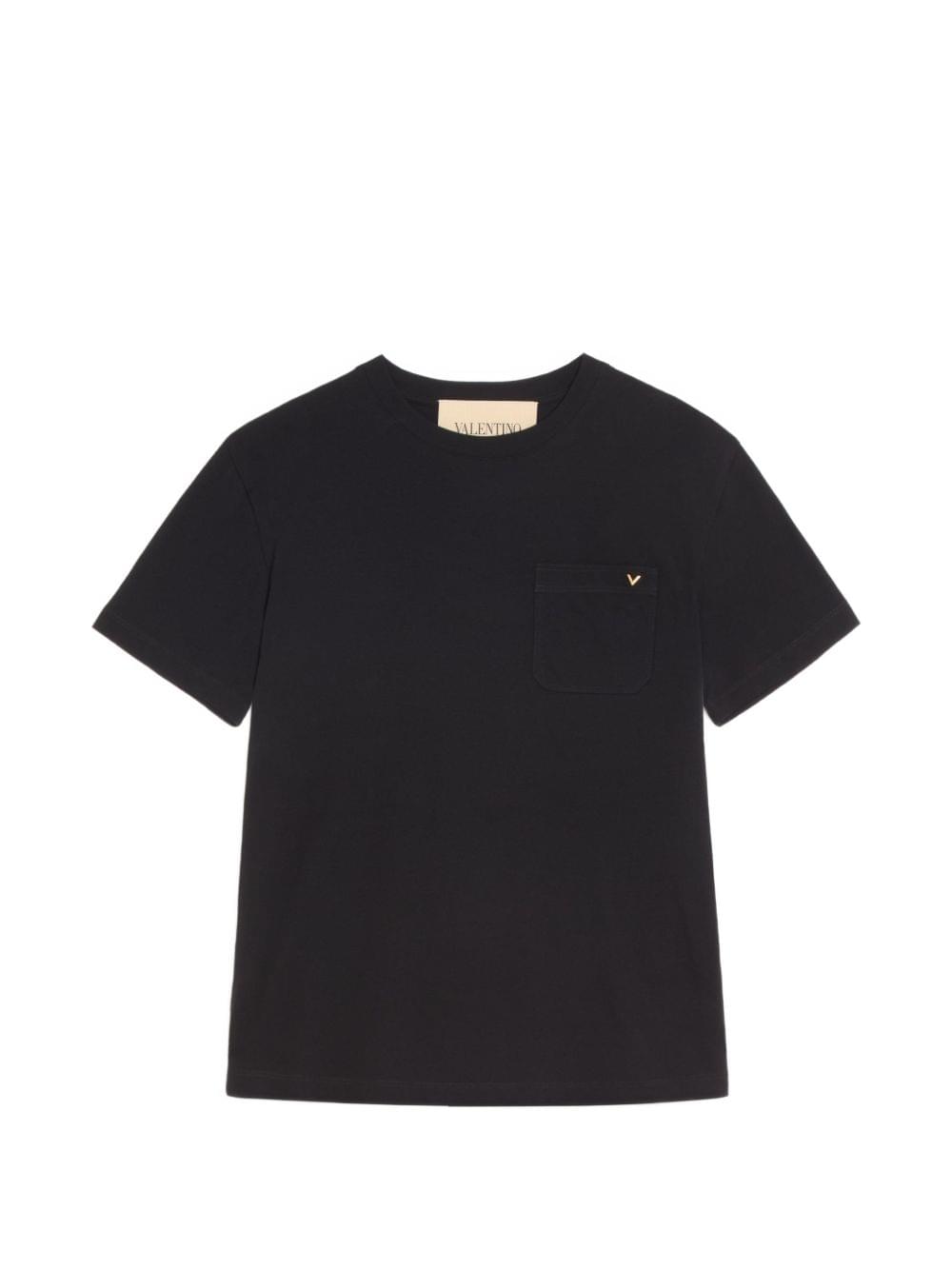 Valentino Men Vgold Cotton T-Shirt