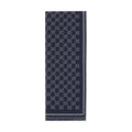 Gucci Men Gg Wool Jacquard Scarf