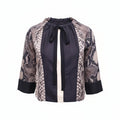 PRADA PYTHON PATTERNED JACKET - SIZE 38