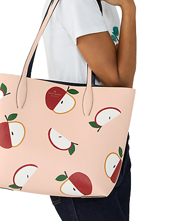 Kate Spade New York Honeycrisp Large Apple Tote