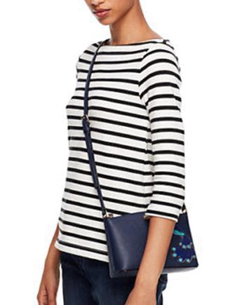 Kate Spade New York Full Bloom Peacock Applique Crossbody